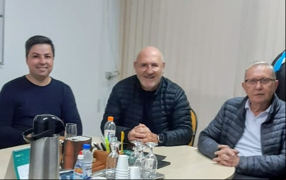 Vinícius Mossmann, Almir dos Santos e Renato Klein