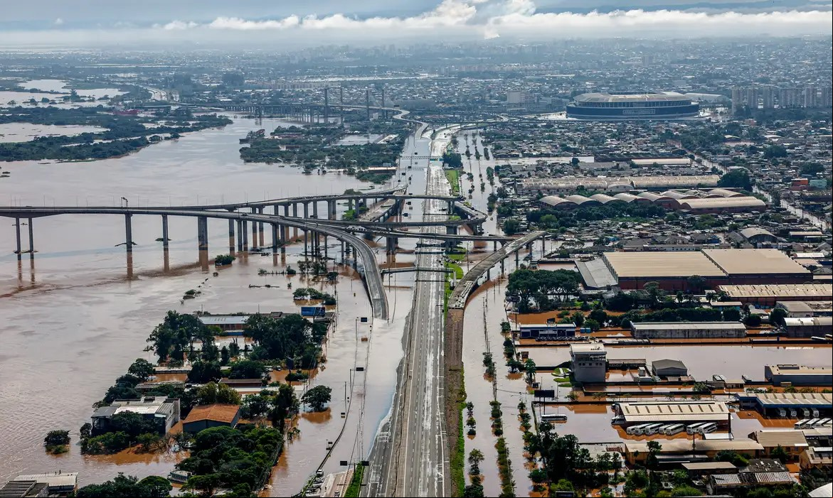 Enchente em Porto Alegre