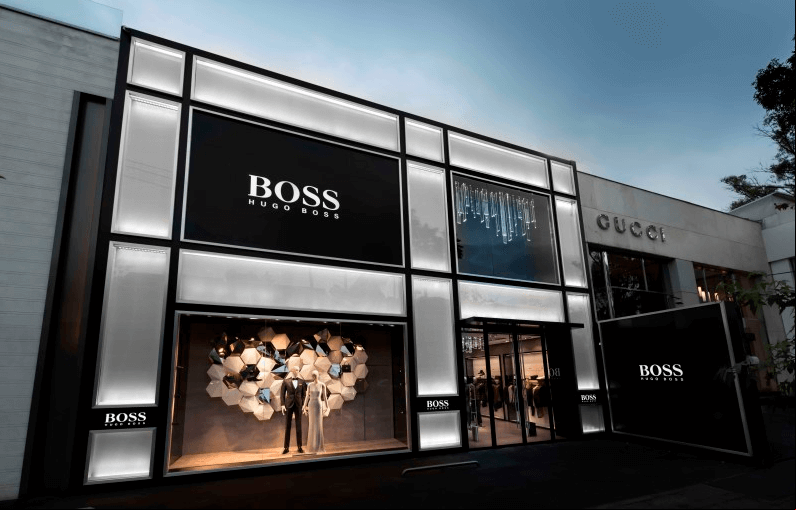 Loja da marca Hugo Boss