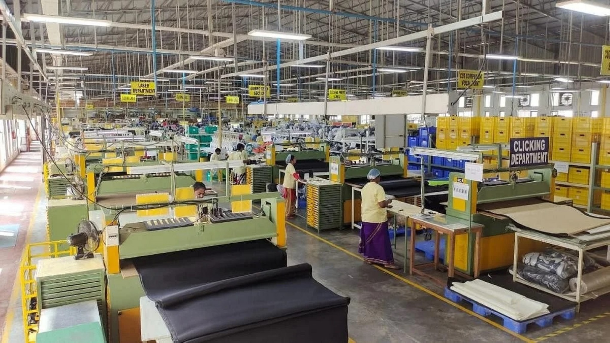 Uma das unidades do Pow Chen Group na Índia