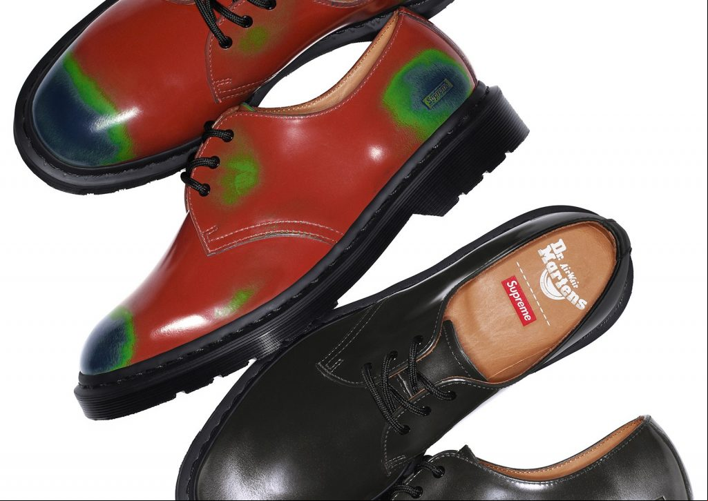 Collab da Supreme com a Dr. Martens, marca dos coturnos mais famosos do mundo