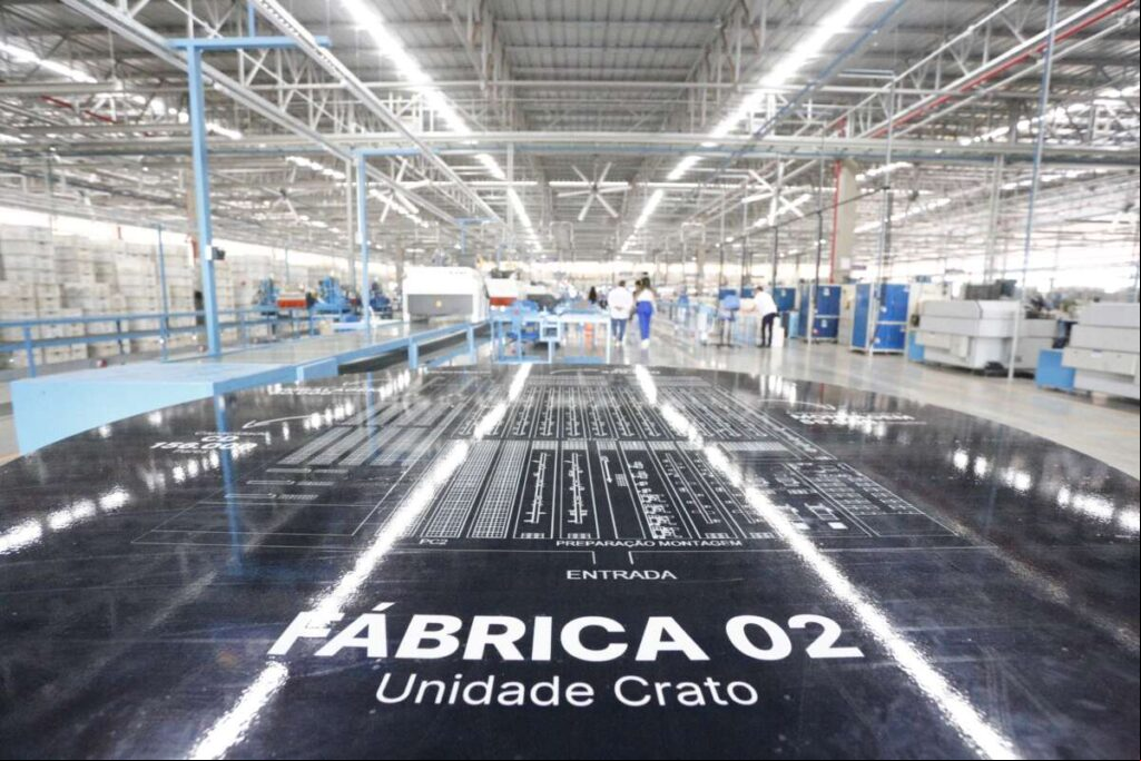 Nova fábrica da Grendene contou com R$ 30 milhões de investimento