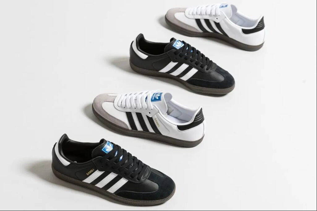 Elevação da projeção anual de receita da Adidas é em parte sustentada pelo aumento das vendas de tênis Samba